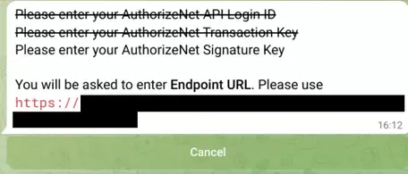 Entering API Credentials in TGmembership Bot