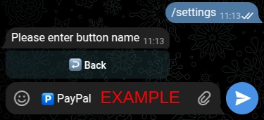 Entering PayPal as a Manual Payment Method in BotSubscription