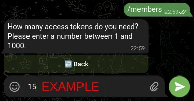 Creating multiple access tokens